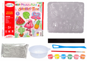 Barkácskészlet görögdinnye gipszmágnesek 10922