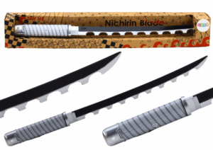 Nichirin szamuráj kard elemmel működő, kényelmes fogantyú, fekete hang 11149