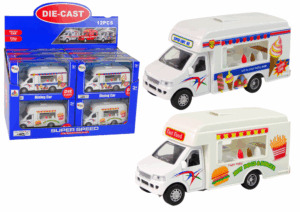 Auto Camper Fagylaltozó Fast-Food Resorcs Friction Drive 2 modellek 13293