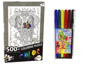 Colors Puzzle 500 Elephant 14154
