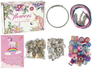 DIY karkötőkészítő készlet 90 gyöngyből 14866