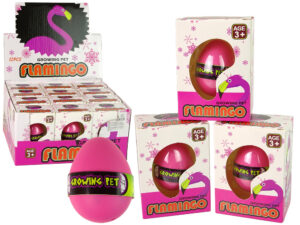 Növekvő Flamingo Egg 6cm Pink 14908