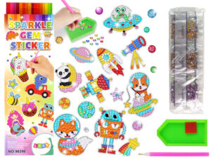 Gyémánt hímző matricakészlet űrhajósok 14967