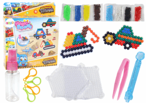 DIY Water Beads Set Magic Beads 8 színű Építőipari járművek 15802