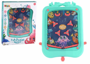 Mini flipper arcade játék zöld labdával 17396