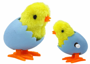 Ugrás Csirke Tojáshéjban Szél fel Plüss Sárga 17603