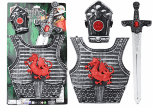 Outfit szamuráj lovag jelmez szett Armor Sword csuklópánt 17872