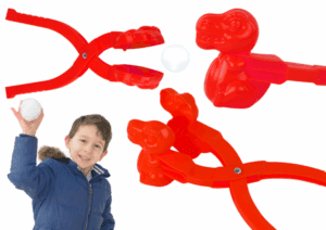 Hógolyó gép piros 17903