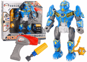 Robotcsavaró fegyver fúró csavarhúzó Világos kék hang 18