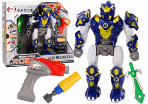 Csavarozó Robotfegyver Fúró Csavarhúzó Light Sound Navy Blue 18635