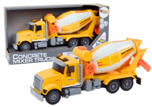 Sárga betonkeverő teherautó Fény- és hangeffektusokkal 18721