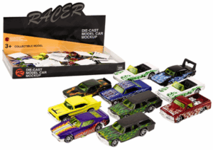 Játékautó Versenyautó Fémrugó 1:64 18902