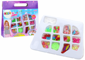 Kreatív gyöngykészlet színes ékszerek készítéséhez 19580