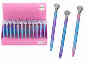 Gyémánt golyóstoll színes kék utántöltő 0,7 mm-es keverék 19639