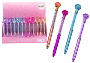 Gyémánt golyóstoll Diamonds Blue Utántöltő 0,7 mm Mix 19641