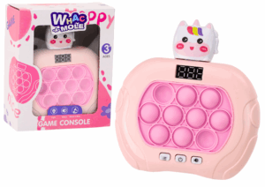 Pop-It Wac Egy vakond Játék Unicorn Lights Hangok Pink Sensory 19902