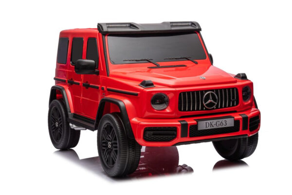 12V Mercedes G63 XXL piros 4x4 Elektromos kisautó 19908