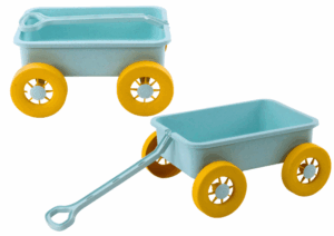 Pasztell türkiz homokozó játékkocsi 20449