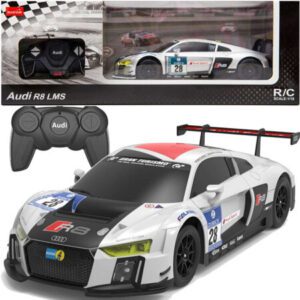 Autó R/C 1:24 Távirányítós Sport AUDI R8 LMS Fehér 20597