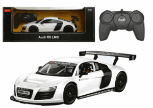 RC Sports Car 1:18 Távirányítós Audi R8 fehér 20605