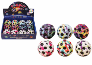 Space Glow Ball pattogó dagasztáshoz gödröcskékkel 7cm 20790