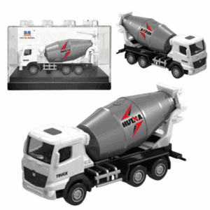 Betonkeverő fém gyűjthető modell Huina fehér 1:80 22734