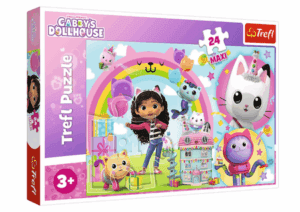 24 darabos puzzle. Maxi Wesoła Gabi Trefl 14353 24643