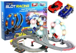 Versenypálya 2 autók Vezérlők Loop Lights Slot Cars 3009