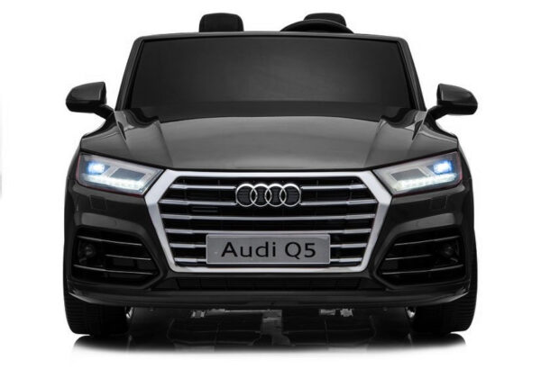 Audi Q5 2 személyes elektromos kisautó 4 darab 45W motorral,szülői távirányítóval lakozott fekete 3737 - Image 8