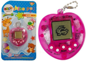 Tamagotchi Pink elektronikus játék rövid lánccal 4008