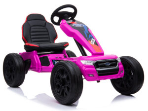 Ford licence alapján gyártott 12V E- gokart pink 4091