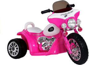 JT Police 6V Elektromos kismotor pink 4357
