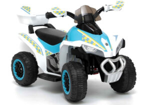 YSA021A Police Elektromos Quad kék 6457