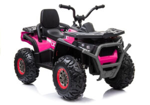 XMX607 12V Elektromos Quad 4 darab 45W motorral ,kulcsos indulással, EVA kerekekkel szülői távirányítóval pink 7494