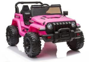 CH9956 Jeep pink 12 Elektromos kisautó 2.4GHz szülői távirányítóval, EVA kerekekkel 7503