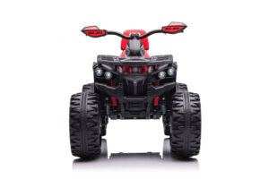 QLS-3288 12V Elektromos Quad 4 darab 45W motorral ,2,4 GHz Szülői távirányítóval ,EVA kerekekkel piros 9049