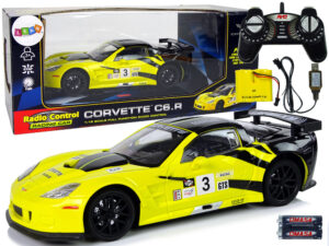 R/C Racing Sport Car 1:18 Corvette C6.R Sárga 2.4 G 9725