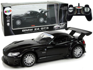 Sportkocsi R/C 1:18 BMW Z4 GT3 Fekete 2.4 G 9728