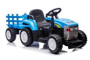 A009B Kék 12 voltos akkumulátoros traktor - 12924